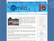 Tablet Screenshot of inmed.cz
