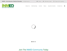 Tablet Screenshot of inmed.ie
